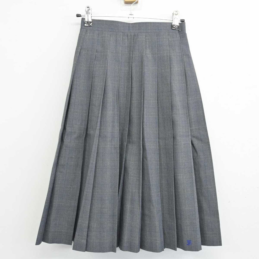 中古】東京都 渕江中学校 女子制服 2点 (ブレザー・スカート