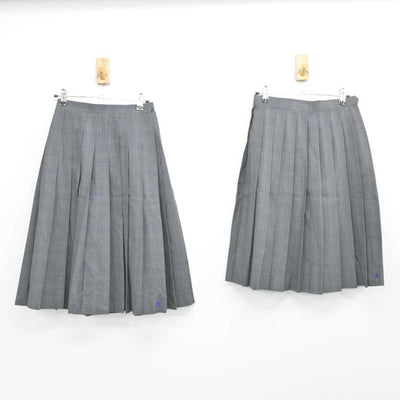 【中古】東京都 渕江中学校 女子制服 2点 (スカート・スカート) sf056953