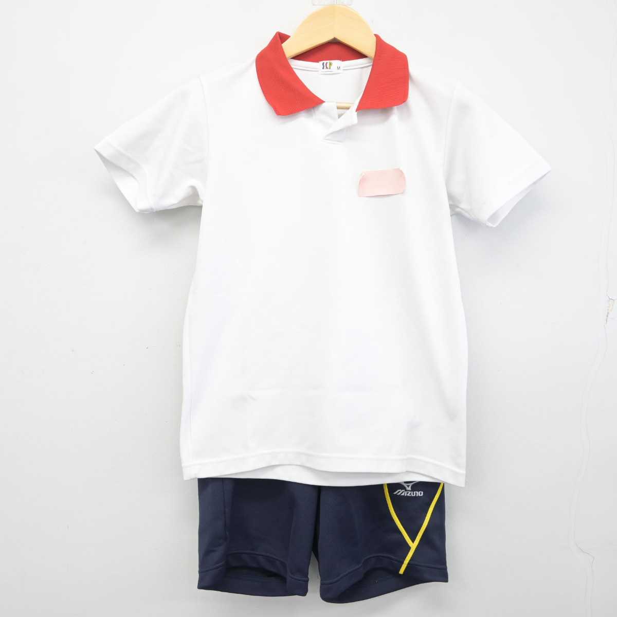 【中古】沖縄県 那覇国際高等学校 女子制服 2点 (体操服 上・体操服 下) sf056974