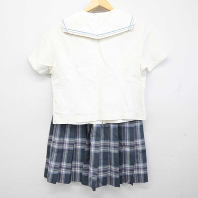 【中古】秋田県 秋田令和高等学校 女子制服 3点 (セーラー服・スカート) sf056977