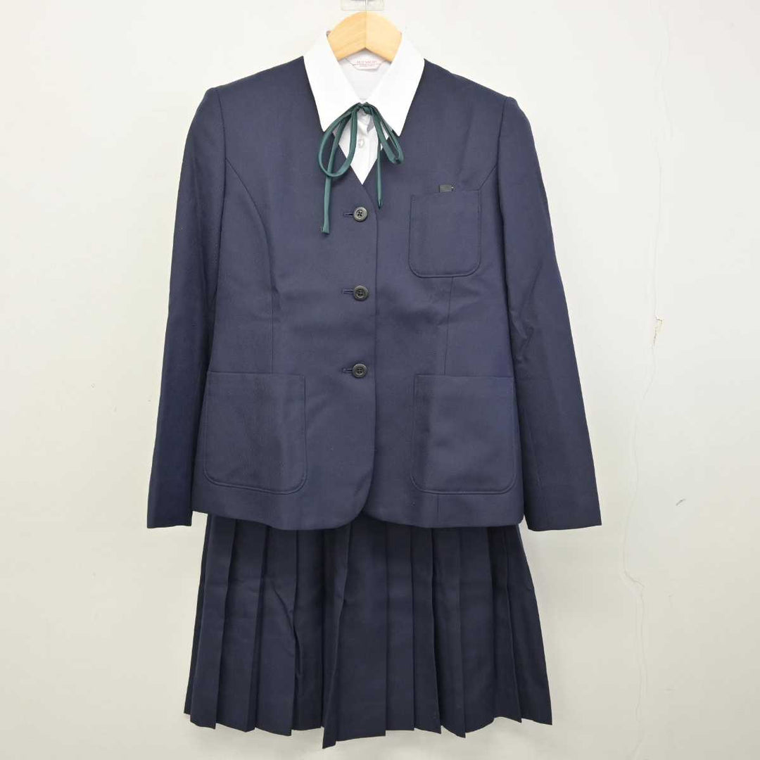 【中古】北海道 羊丘中学校 女子制服 4点 (ブレザー・シャツ・スカート) sf057004 | 中古制服通販パレイド