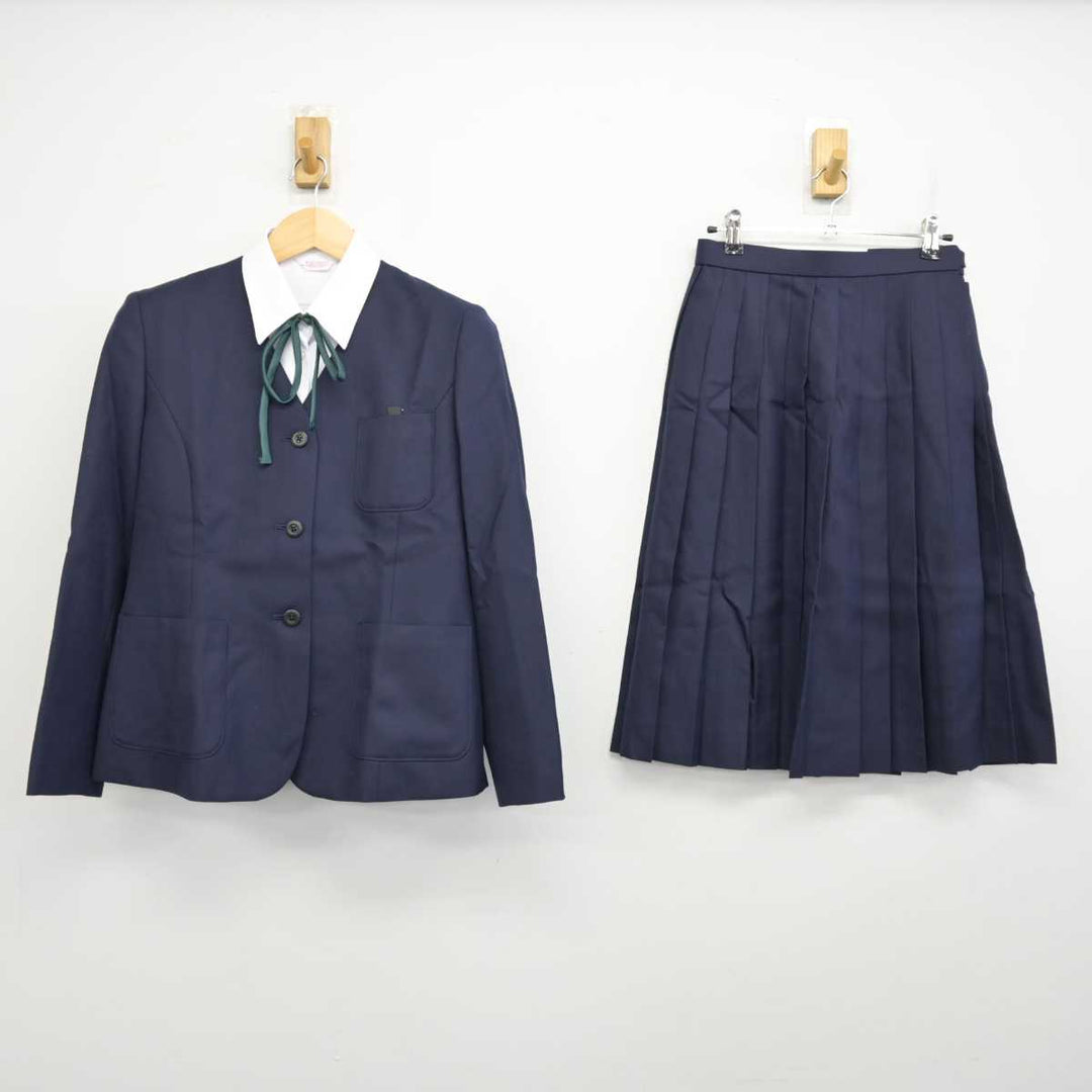 【中古】北海道 羊丘中学校 女子制服 4点 (ブレザー・シャツ・スカート) sf057004 | 中古制服通販パレイド