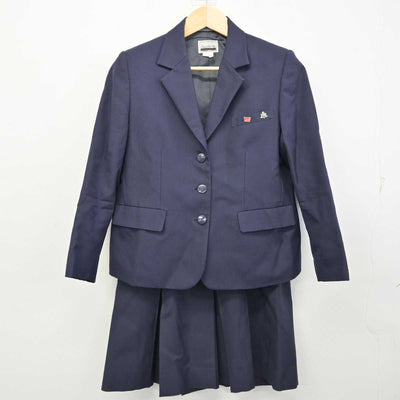 【中古】埼玉県 所沢西高等学校 女子制服 3点 (ブレザー・ベスト・シャツ) sf057012