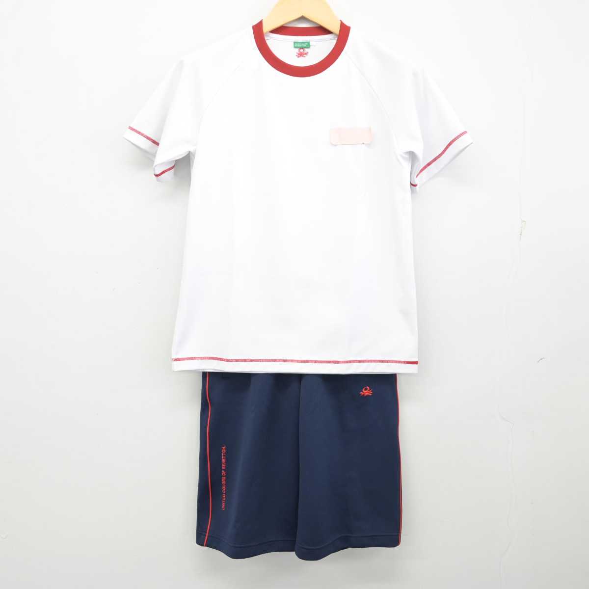 【中古】岐阜県 岐阜聖徳学園高等学校 女子制服 2点 (体操服 上・体操服 下) sf057056