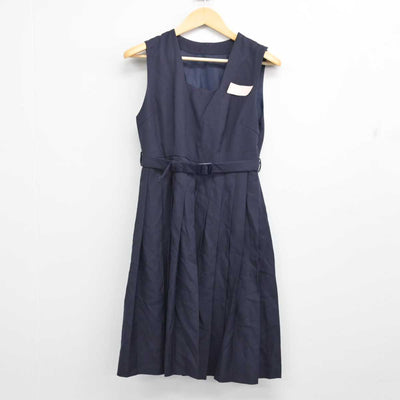 【中古】福岡県 三輪中学校 女子制服 3点 (セーラー服・ジャンパースカート) sf057068