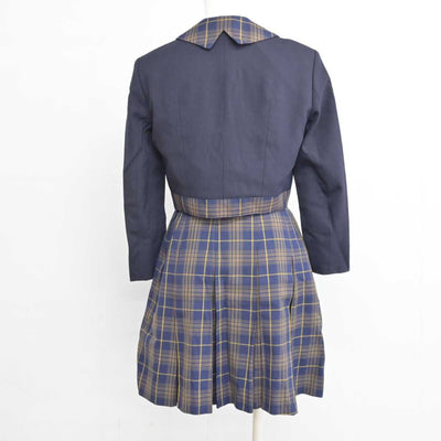 【中古】福岡県 福岡女子高等学校 女子制服 3点 (ブレザー・シャツ・スカート) sf057083