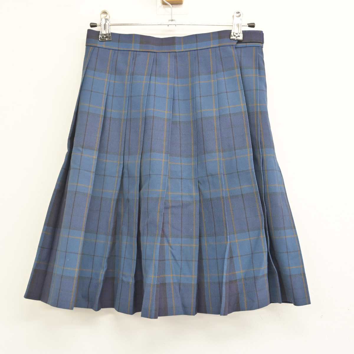 【中古】福岡県 福岡女子高等学校 女子制服 3点 (シャツ・スカート) sf057084