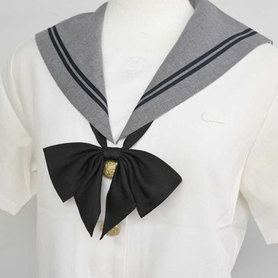 【中古】愛媛県 済美高等学校 女子制服 4点 (セーラー服・スカート) sf057097