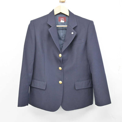 【中古】大阪府 豊島高等学校 女子制服 4点 (ブレザー・スカート) sf057112