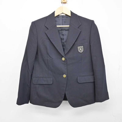 【中古】兵庫県 武庫荘総合高等学校 女子制服 3点 (ブレザー・スカート) sf057132