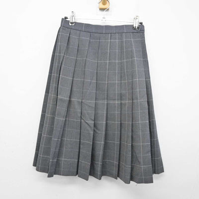 【中古】兵庫県 武庫荘総合高等学校 女子制服 3点 (ニット・スカート) sf057133