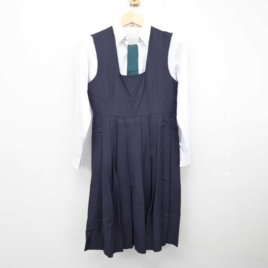 中古】熊本県 済々黌高等学校 女子制服 4点 (ブレザー・ジャンパースカート・シャツ) sf057136 | 中古制服通販パレイド