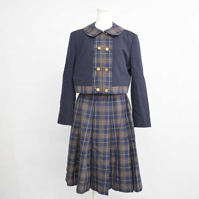 【中古】福岡県 福岡女子高等学校 女子制服 3点 (ブレザー・シャツ・スカート) sf057140