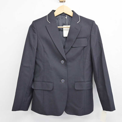 【中古】福岡県 原中央中学校 女子制服 3点 (ブレザー・シャツ・スカート) sf057143