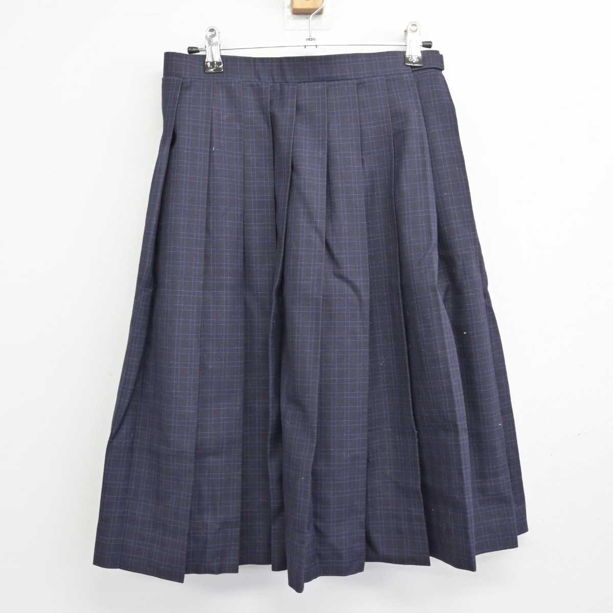 【中古】福岡県 原中央中学校 女子制服 3点 (ブレザー・シャツ・スカート) sf057143