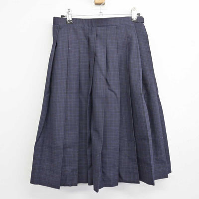 【中古】福岡県 原中央中学校 女子制服 3点 (ブレザー・シャツ・スカート) sf057143