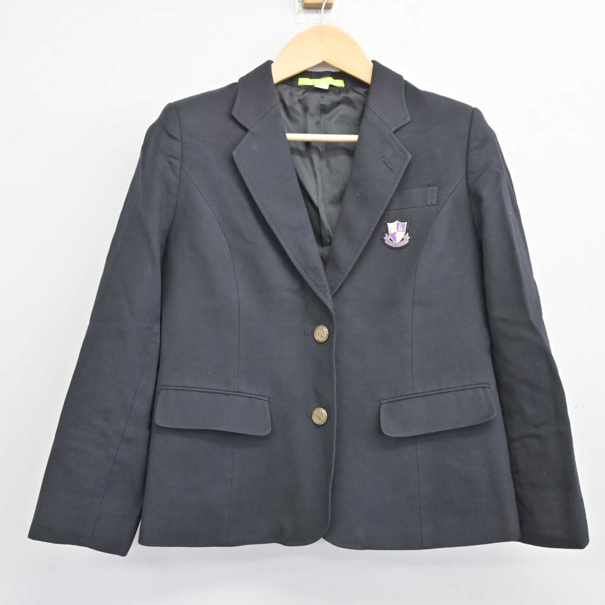 【中古】愛知県 愛知工業大学名電高等学校 女子制服 4点 (ブレザー・シャツ・スカート) sf057145