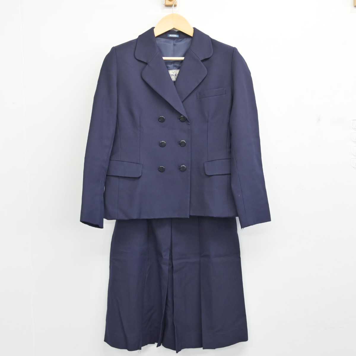 【中古】岩手県 黒沢尻北高等学校 女子制服 2点 (ブレザー・スカート) sf057168