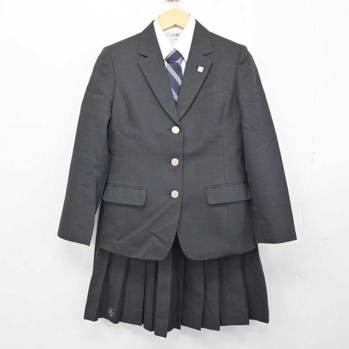 中古】広島県 福山商業高等学校 女子制服 5点 (ブレザー・シャツ・スカート) sf057185 | 中古制服通販パレイド