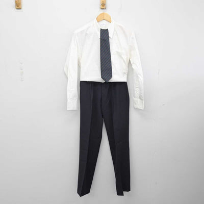 【中古】 星槎学園高等部 男子制服 6点 (ブレザー・シャツ・ズボン) sf057187