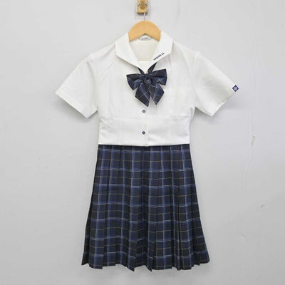 【中古】神奈川県 横浜高等学校 女子制服 4点 (ニットベスト・ブラウス・スカート) sf057190