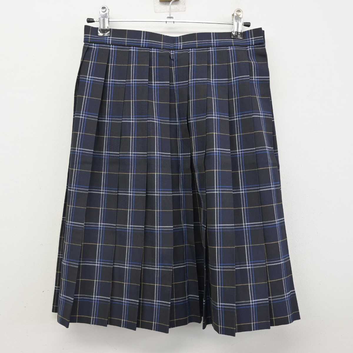 【中古】神奈川県 横浜高等学校 女子制服 4点 (ニットベスト・ブラウス・スカート) sf057190