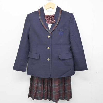 【中古】岡山県 高松農業高等学校 女子制服 4点 (ブレザー・シャツ・スカート) sf057193