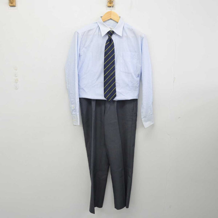 【中古】岡山県 水島工業高等学校 男子制服 4点 (ブレザー・シャツ・ズボン) sf057200 | 中古制服通販パレイド