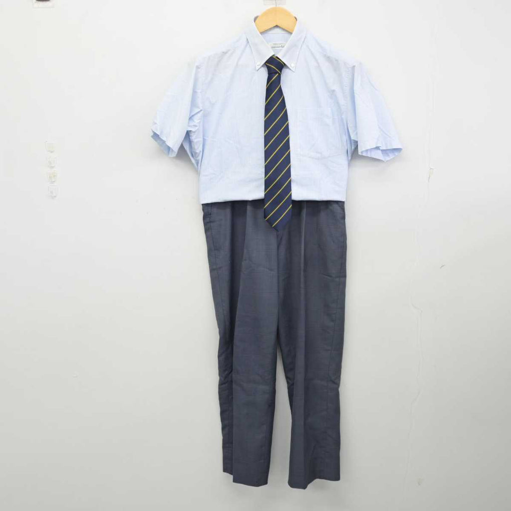 【中古】岡山県 水島工業高等学校 男子制服 3点 (シャツ・ズボン) sf057202 | 中古制服通販パレイド