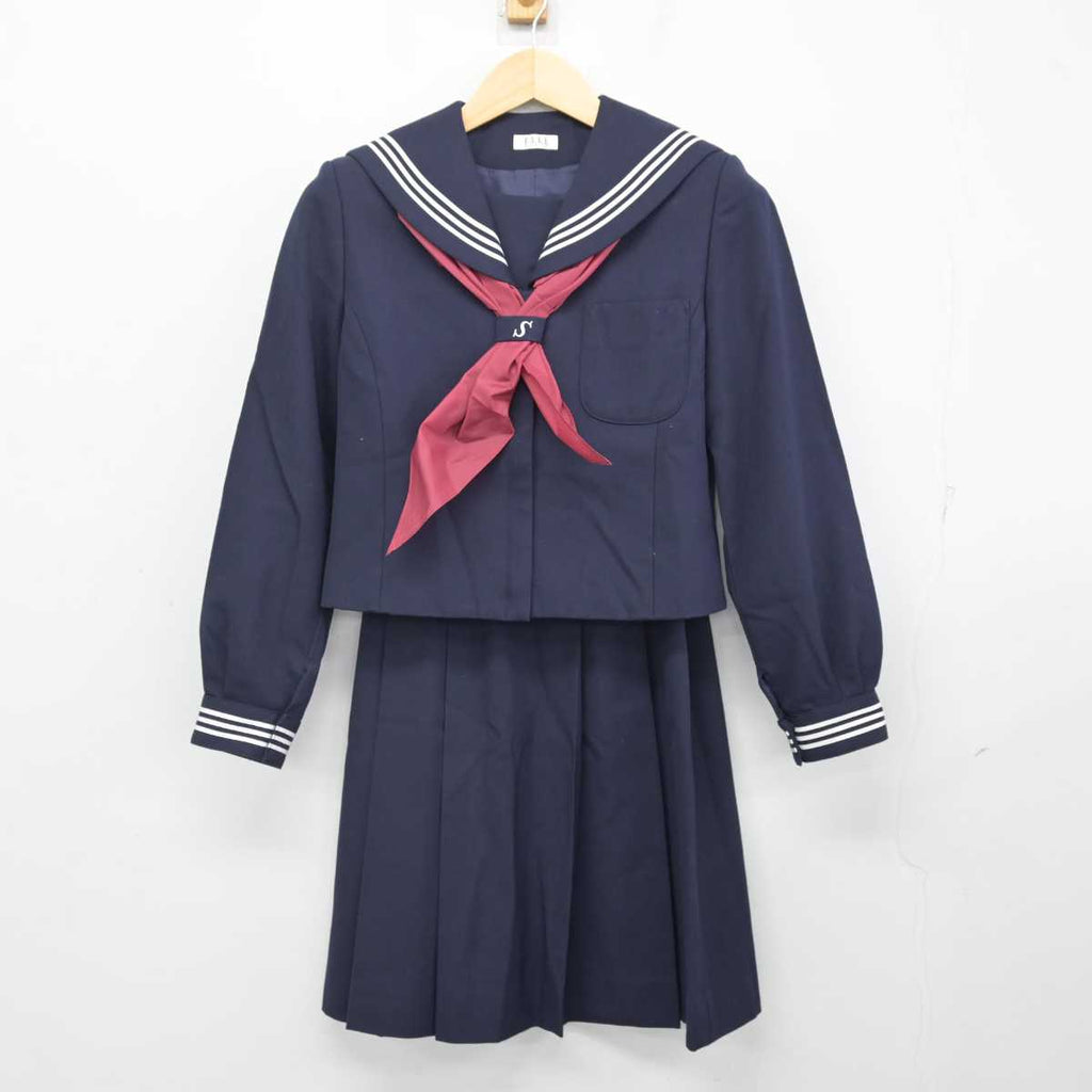 中古】宮城県 将監東中学校 女子制服 3点 (セーラー服・スカート) sf057212 | 中古制服通販パレイド