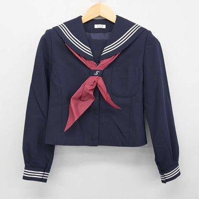 【中古】宮城県 将監東中学校 女子制服 3点 (セーラー服・スカート) sf057212