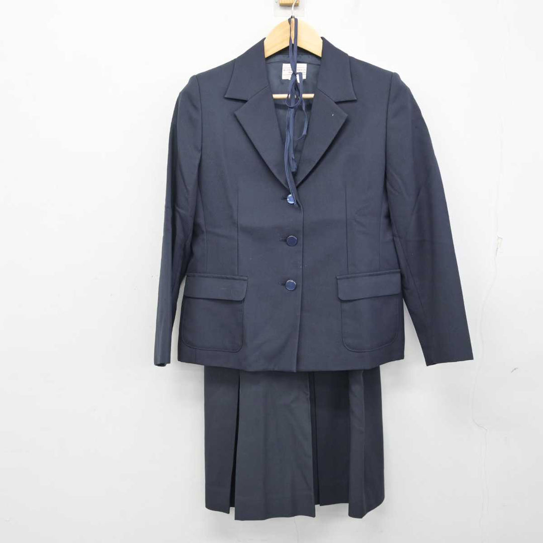 【中古】宮城県 宮城学院高等学校 女子制服 3点 (ブレザー・スカート) sf057215