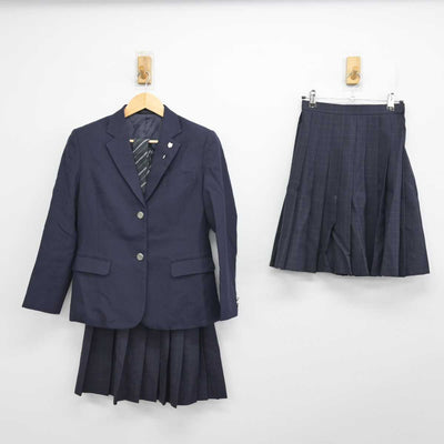 【中古】神奈川県 港北高等学校 女子制服 5点 (ブレザー・スカート) sf057216