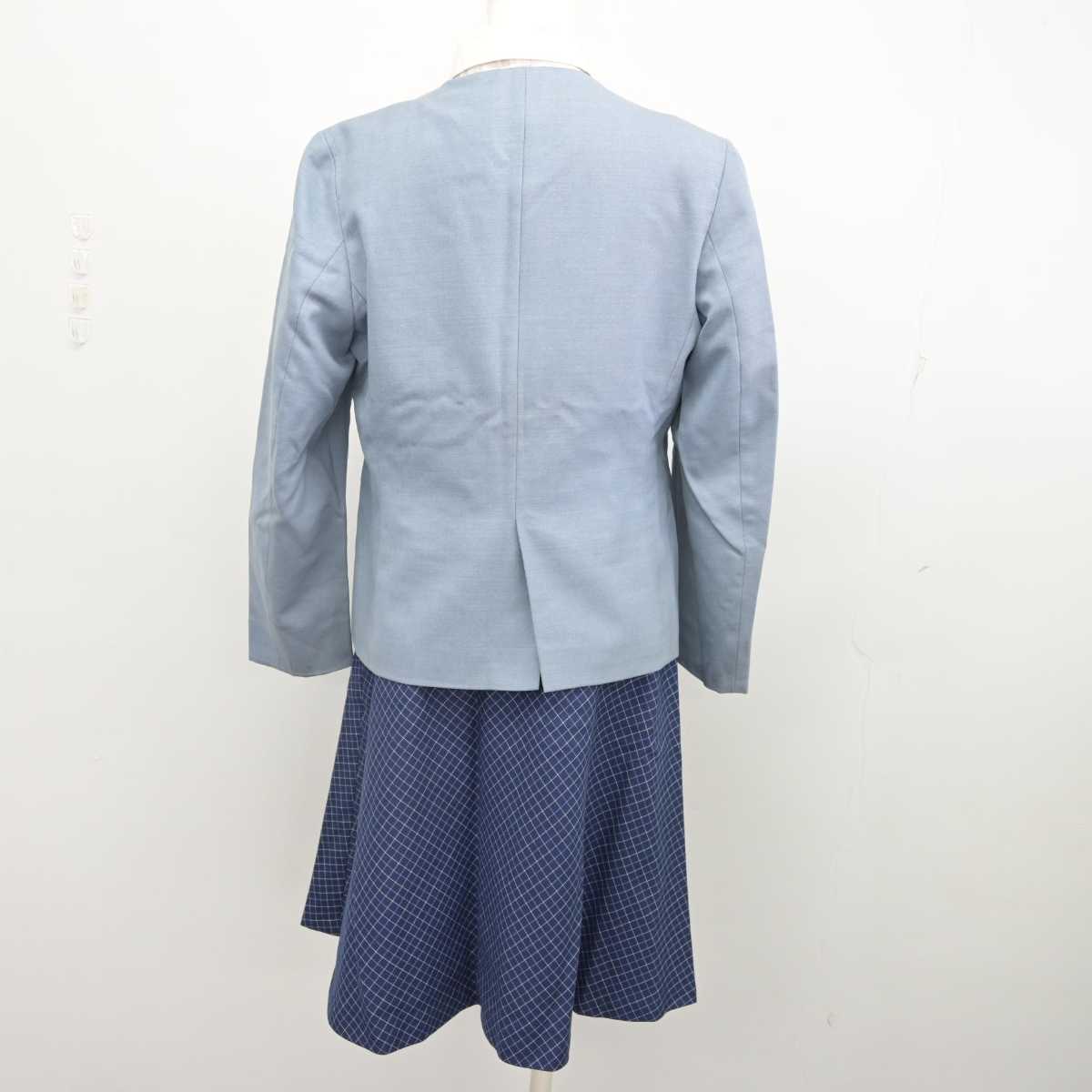 【中古】岡山県 ノートルダム清心学園 清心女子高等学校 女子制服 4点 (ブレザー・シャツ・スカート) sf057241