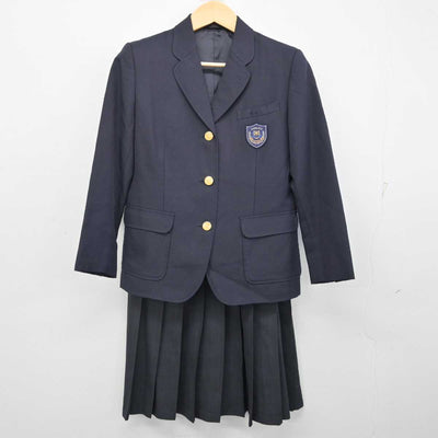 【中古】青森県 浪岡中学校 女子制服 2点 (ブレザー・スカート) sf057254