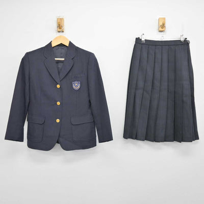 【中古】青森県 浪岡中学校 女子制服 2点 (ブレザー・スカート) sf057254