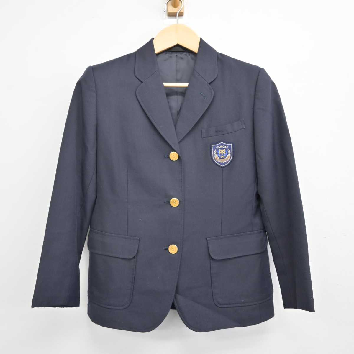 【中古】青森県 浪岡中学校 女子制服 2点 (ブレザー・スカート) sf057254