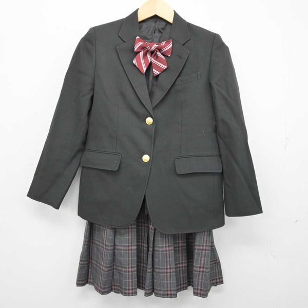 中古】宮城県 渡波中学校 女子制服 4点 (ブレザー・スカート) sf057263 | 中古制服通販パレイド