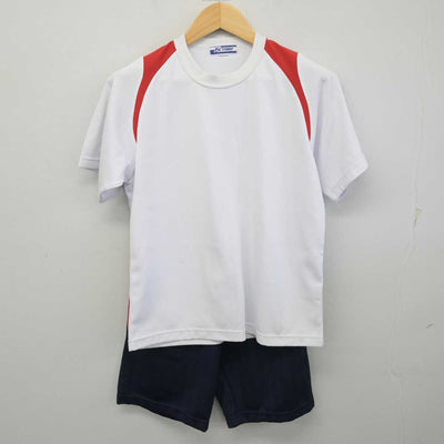 【中古】大阪府 四天王寺東高等学校 女子制服 2点 (体操服 上・体操服 下) sf057271