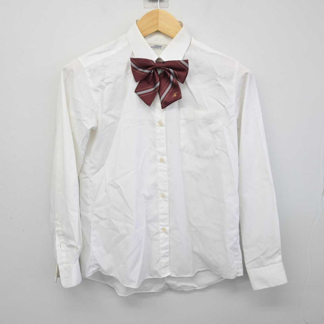 【中古】大阪府 柴島高等学校 女子制服 5点 (ブレザー・シャツ・スカート) sf057272 | 中古制服通販パレイド