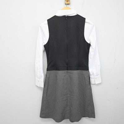 【中古】 事務服 女子制服 2点 (シャツ・ジャンパースカート) sf057279