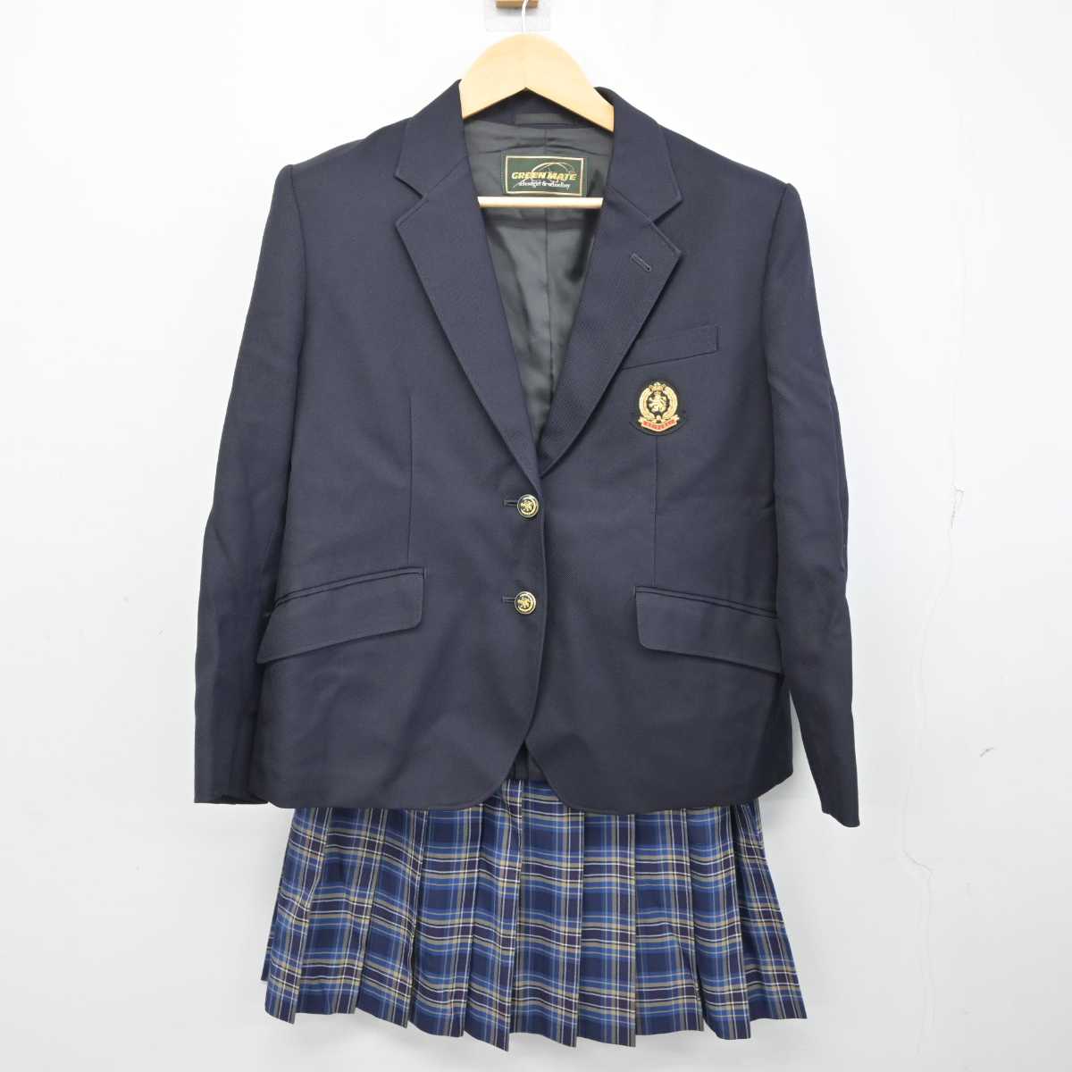 【中古】埼玉県 西武台高等学校 女子制服 4点 (ブレザー・スカート) sf057285