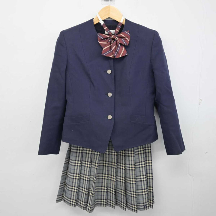 中古】大阪府 大阪学院大学高等学校 女子制服 4点 (ブレザー・ニット・スカート) sf057289 | 中古制服通販パレイド