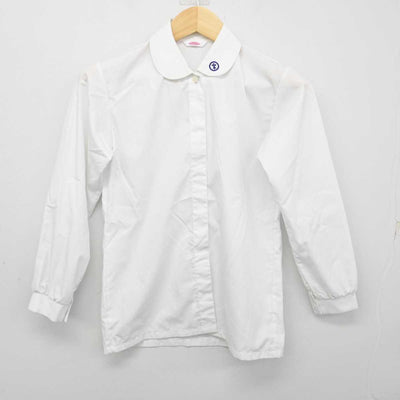 【中古】京都府 京都聖母学院小学校 女子制服 4点 (ニット・ニット・シャツ) sf057300