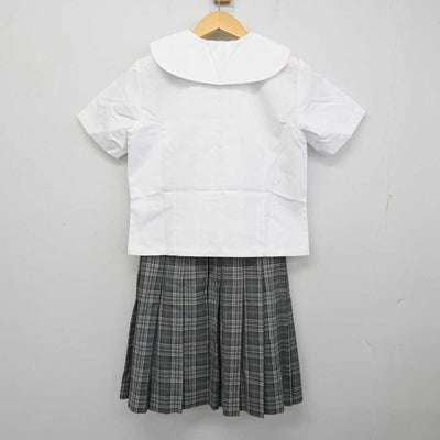 【中古】北海道 北海道大麻高等学校 女子制服 2点 (ブラウス・スカート) sf057306