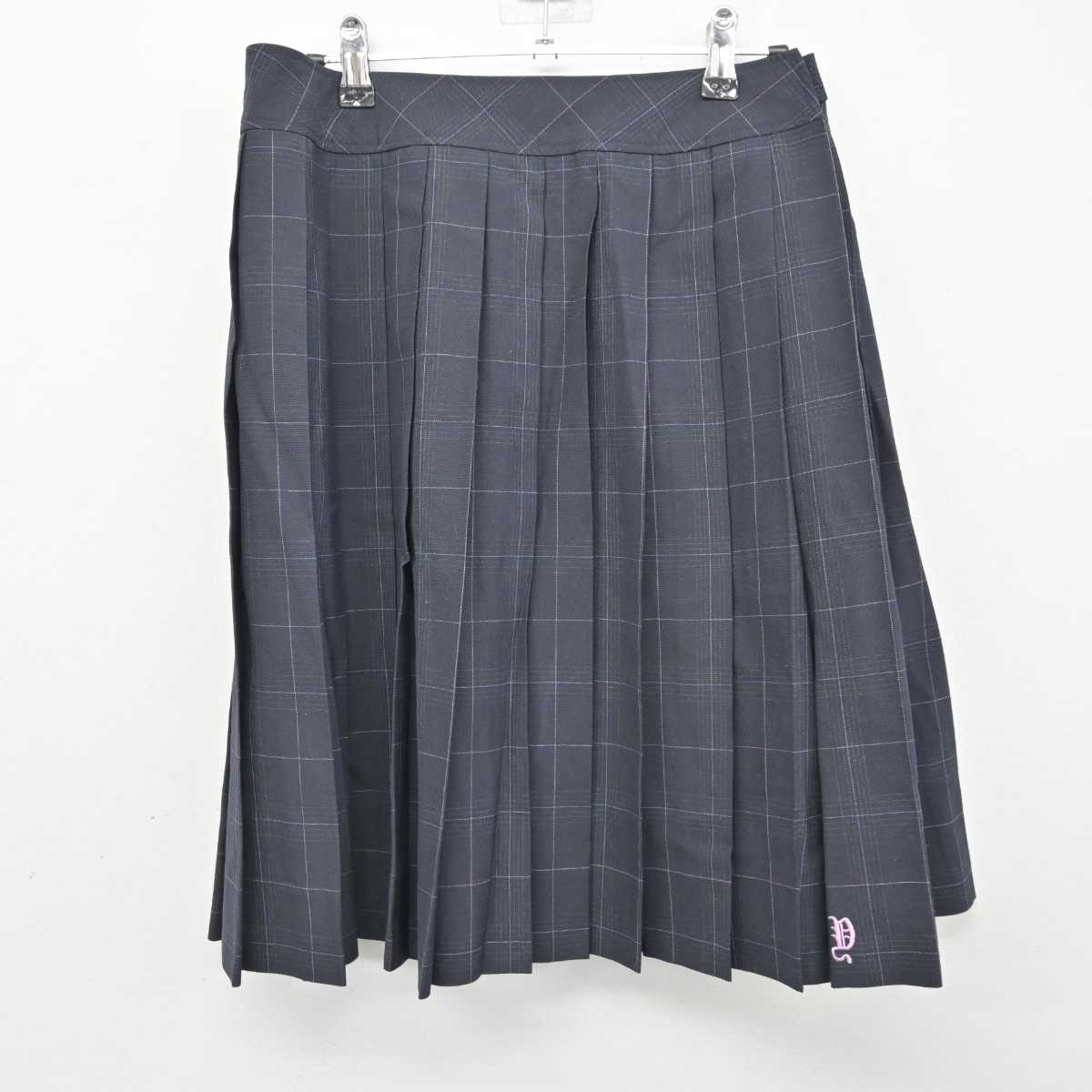 【中古】兵庫県 吉川高等学校 女子制服 3点 (シャツ・スカート) sf057312