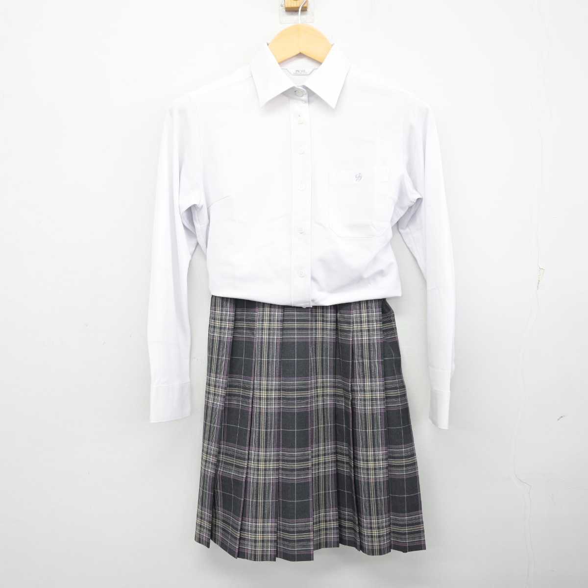 【中古】三重県 相可高等学校  女子制服 3点 (シャツ・スカート・スカート) sf057327