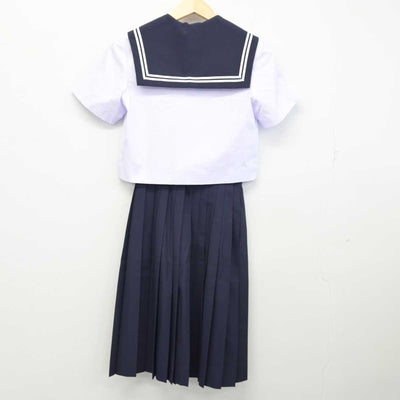 【中古】愛知県 師勝中学校 女子制服 3点 (セーラー服・スカート) sf057330