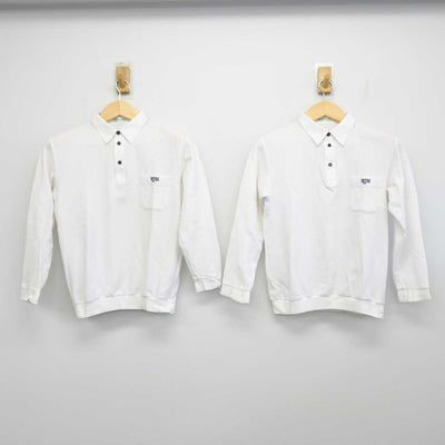 【中古】京都府 桃山中学校 女子制服 2点 (シャツ) sf057338