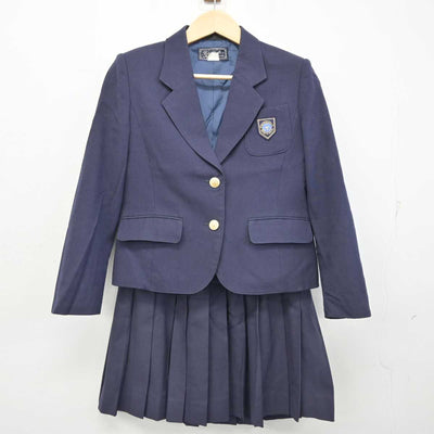 【中古】栃木県 宇都宮短期大学附属高等学校 女子制服 3点 (ブレザー・スカート) sf057350